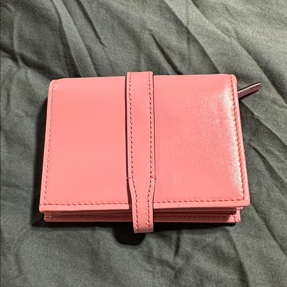 NWT GUCCI Jackie 1961 Card Case Wallet Wild Rose with Gold Accent - Picture 7 of 10